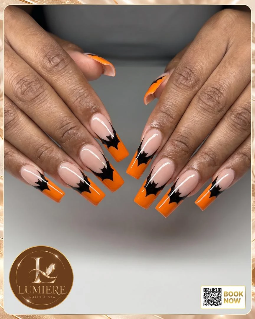 Halloween nail art